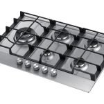Samsung NA75J3030AS Piano cottura a gas 75cm 5 bruciatori, Inox