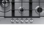 Samsung NA75J3030AS Piano cottura a gas 75cm 5 bruciatori, Inox