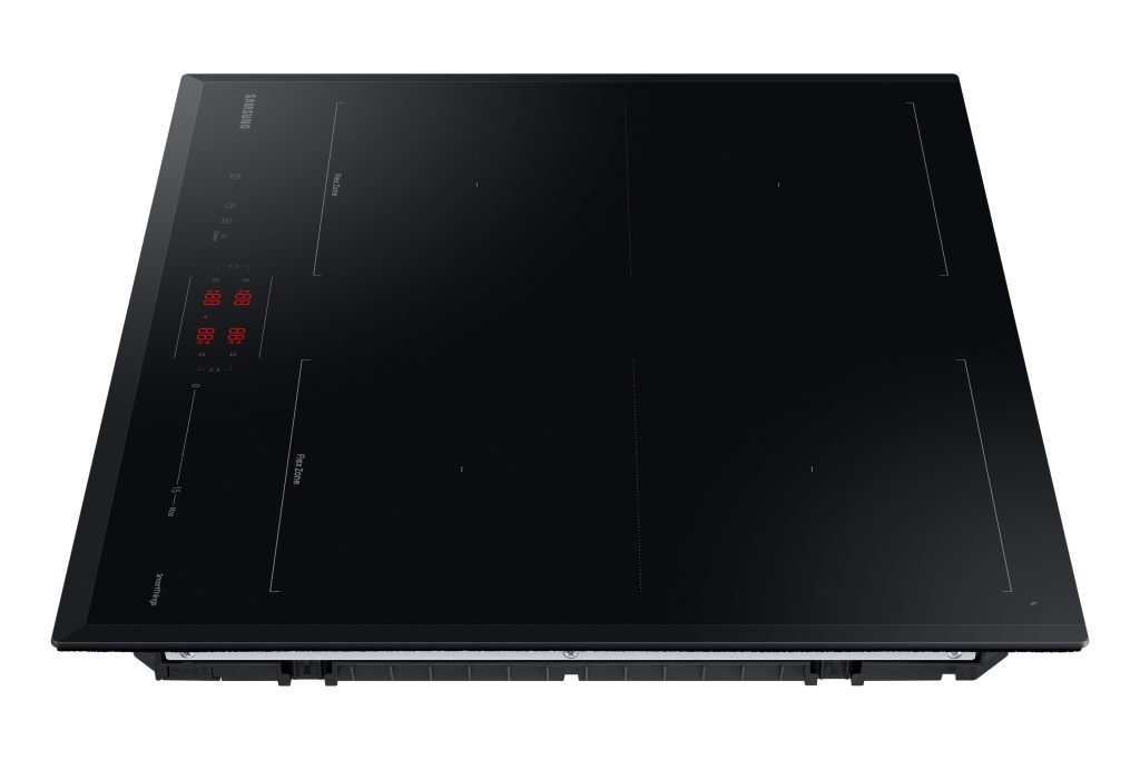 Samsung NZ64B5066KK Piano cottura a induzione 60cm Slim Fit Doppia Flex Zone 4 zone cottura Limitatore di potenza WiFi