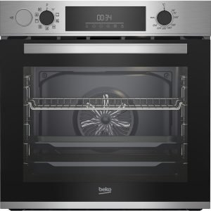 Beko BBIS12300XDE: Forno Beyond Multifunzione Assistito a Vapore SteamAssist, b300, 9 Funzioni