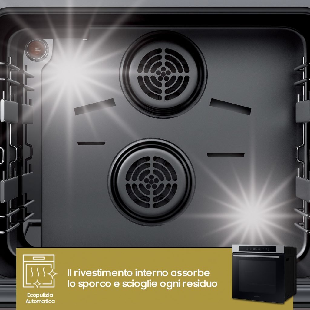 Samsung NV7B4040VBS Forno ad incasso Multifunzione Serie 4 76 L A+ Inox
