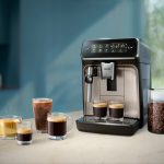 Philips Series 3300 EP3321/40 Macchina caffè automatica, 5 bevande, montalatte, 1.8L, macine in ceramica