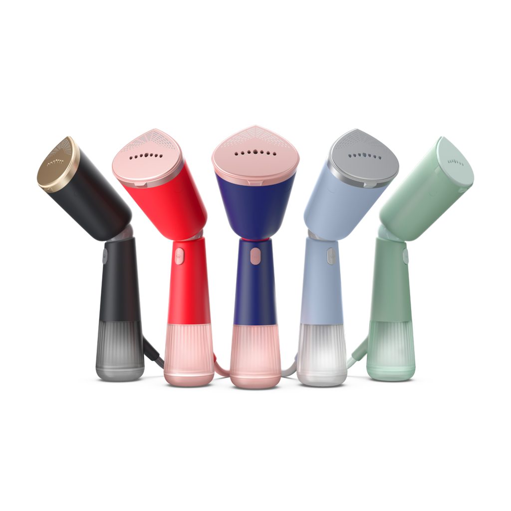 Philips Serie 5000 STH5020/40, Ferro da stiro verticale a vapore portatile, Stiratrice verticale, 1400W, 120ml, Piastra in metallo