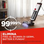 Polti RollySteam WD10, lavapavimenti che aspira, lava e igienizza con il vapore, senza detersivi