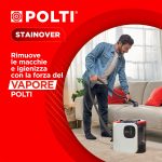 Polti StainOver SC30, lavatappeti con funzione pulitore a vapore, 4 funzioni in 1