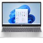 HP 15-fd1029nl Intel Core Ultra 7 155H Computer portatile 39,6 cm (15.6") Full HD 16 GB DDR5-SDRAM 512 GB SSD Wi-Fi 6 (802.11ax) Windows 11 Home AI PC Argento