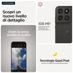 Motorola moto g77 17,3 cm (6.8") Dual SIM ibrida Android 16.0 5G USB tipo-C 8 GB 256 GB 5200 mAh Nero