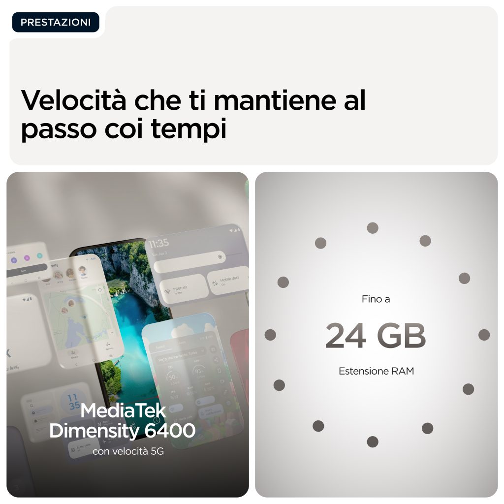 Motorola moto g77 17,3 cm (6.8") Dual SIM ibrida Android 16.0 5G USB tipo-C 8 GB 256 GB 5200 mAh Nero
