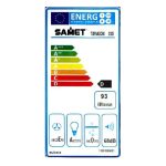 Gruppo cappa Samet sottopensile motore singolo 3 livelli Tornado6025 inox classe D