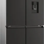 Haier Frigorifero Americano Side by Side Capacità 463 Litri Raffreddamento No Frost colore Antracite - HCR3818EWPT Cube 83 Serie 3