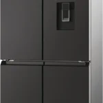 Haier Frigorifero Americano Side by Side Capacità 463 Litri Raffreddamento No Frost colore Antracite - HCR3818EWPT Cube 83 Serie 3