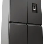 Haier Frigorifero Americano Side by Side Capacità 463 Litri Raffreddamento No Frost colore Antracite - HCR3818EWPT Cube 83 Serie 3