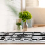 Piano Cottura 5 Fuochi Hisense a Gas da Incasso Larghezza 70 cm Griglie in Ghisa colore Inox - GM773XF