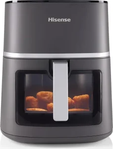 Friggitrice ad Aria Hisense Capacità 7 Litri Potenza 1800 Watt con Finestra e Controlli Touch colore Nero - HAF1900D