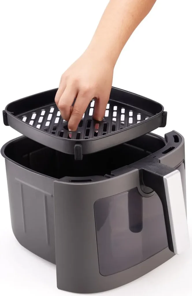 Friggitrice ad Aria Hisense Capacità 7 Litri Potenza 1800 Watt con Finestra e Controlli Touch colore Nero - HAF1900D