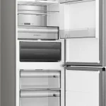 Hisense Frigorifero Combinato Capacità 330 Litri Classe energetica C Raffreddamento No Frost colore Acciaio Inox - RB3K330SAIC