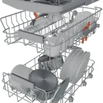 Lavastoviglie da Incasso Hotpoint Ariston Slim 45 cm 11 Coperti Incassata a Scomparsa Totale - HA4ID11CS80