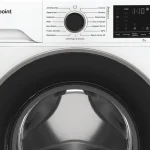 Lavatrice 10 Kg Hotpoint Ariston  Classe A-30% Profondità 58 cm Centrifuga 1400 giri Motore Inverter Funzione Vapore colore Bianco - HB103CAREIT