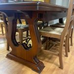 Tavolo in legno allungabile in legno massiccio Nuovo da esposizione 2323/U