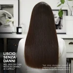 Bellissima Imetec Piastra Stiracapelli Arricciacapelli Piastra a Vapore Rivestimento in Ceramica Potenza 235 Watt colore Bianco - 11808 Steam Elixir