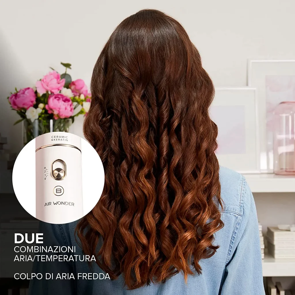 Bellissima Imetec Air Wonder Multy-Styler per Capelli in Ceramica 2 livelli con accessori - 11847 Air Wonder