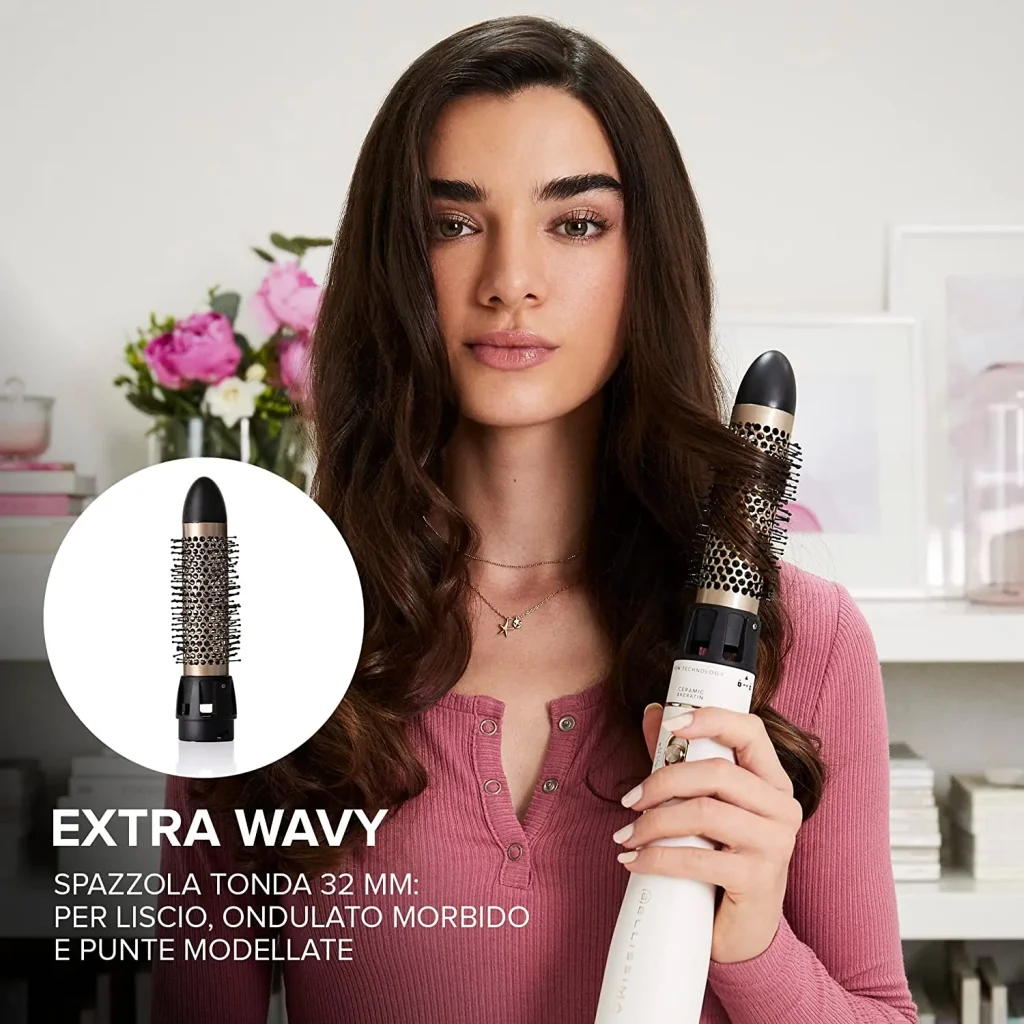 Bellissima Imetec Air Wonder Multy-Styler per Capelli in Ceramica 2 livelli con accessori - 11847 Air Wonder