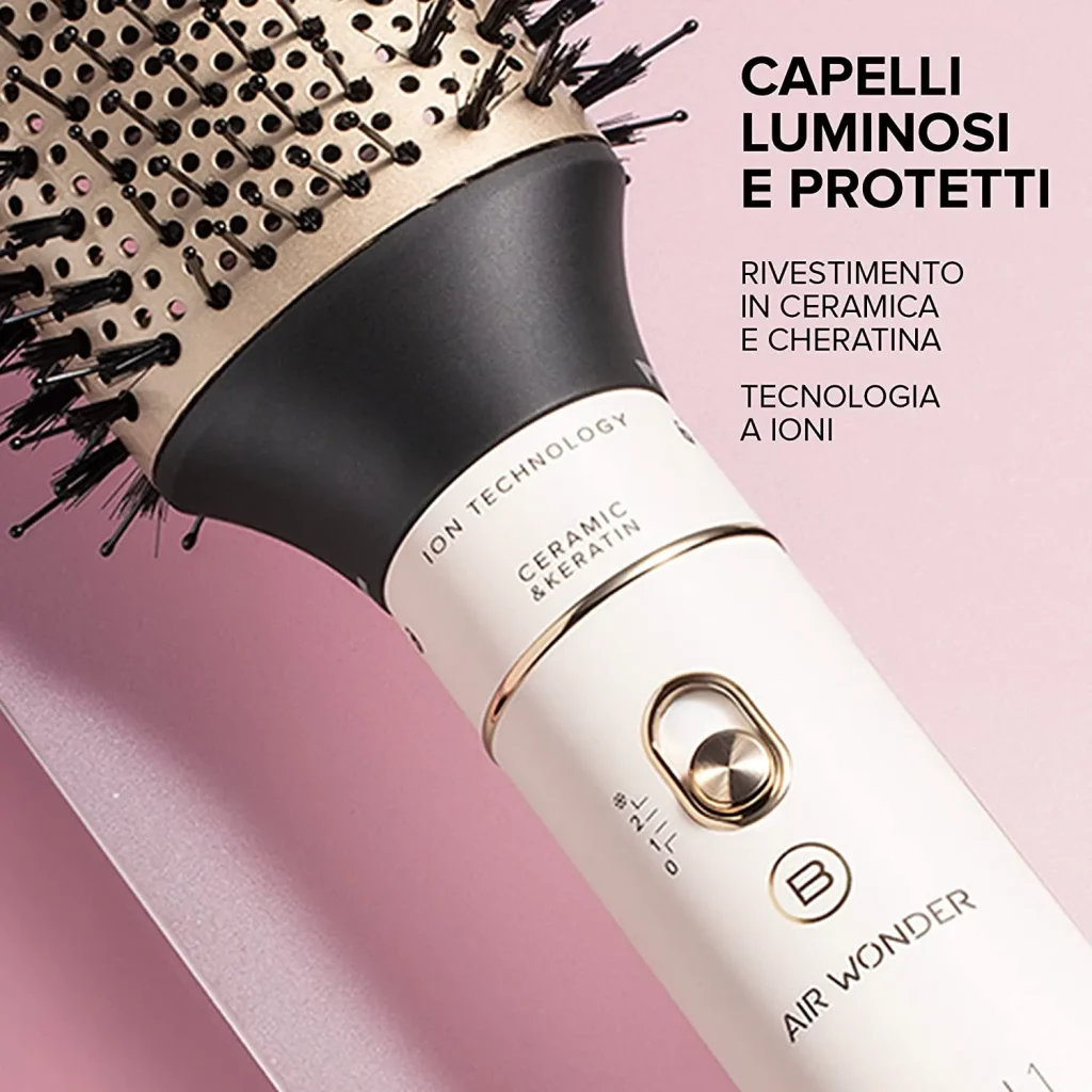 Bellissima Imetec Air Wonder Multy-Styler per Capelli in Ceramica 2 livelli con accessori - 11847 Air Wonder
