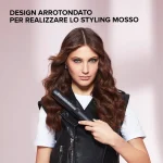 Bellissima Imetec Piastra per Capelli in Ceramica Temperatura Massima 230° colore Nero Rosa Bellissima Creativity Ion - 11875