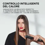 Imetec Piastra per Capelli Tecnologia Infrarossi 230 °C Cavo girevole - 11948 Bellissima Creativity Infrared