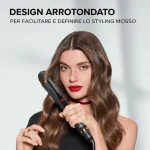 Imetec Piastra per Capelli Tecnologia Infrarossi 230 °C Cavo girevole - 11948 Bellissima Creativity Infrared