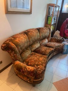 Divano in tessuto 3 posti Usato 14