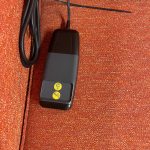 Poltrona elettrica nuova in tessuto Nuova da esposizione 2330/U