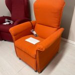 Poltrona relax Pocket Arancio Nuovo da esposizione  2340/U