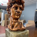 Busto Decorativo David Di Michelangelo Nuovo da esposizione 347/U