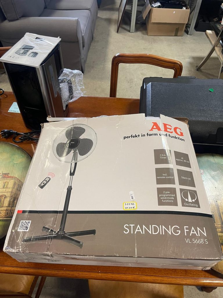 Ventilatore piantana AEG NUOVO DA ESPOSIZIONE 367/U