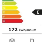 Indesit Frigorifero Doppia Porta Capacità 206 Litri Classe energetica E Raffreddamento Statico colore Acciaio Inox - I55T0412S