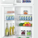 Indesit Frigorifero da Incasso Doppia Porta Capacità 205 Litri Classe energetica E Raffreddamento Statico - IND 2040 E