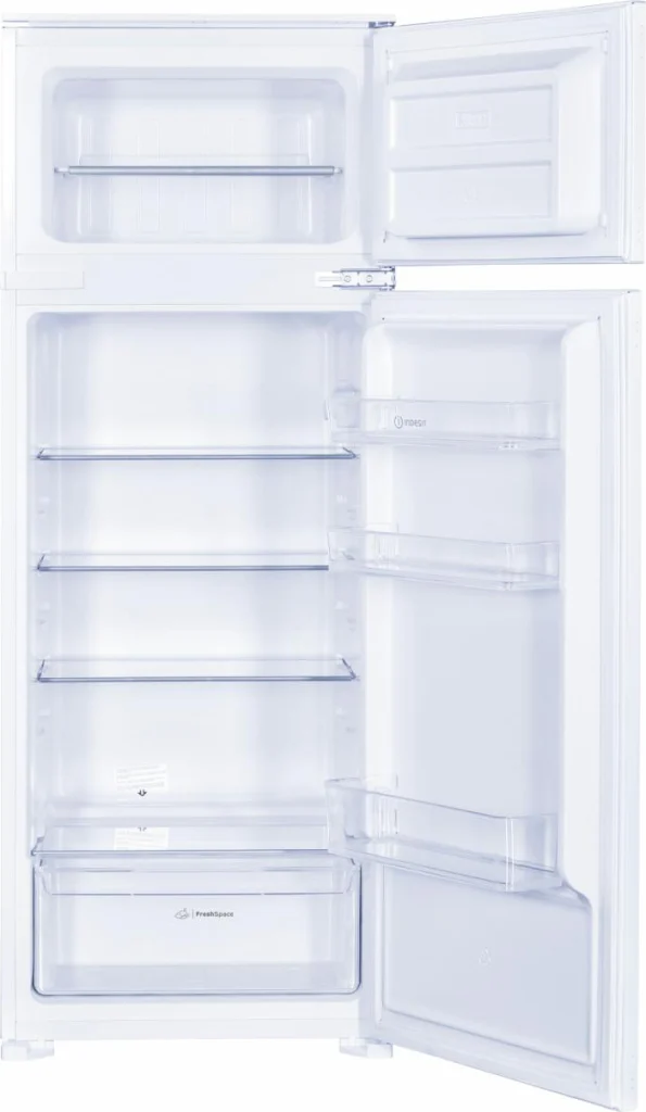 Indesit Frigorifero da Incasso Doppia Porta Capacità 205 Litri Classe energetica E Raffreddamento Statico - IND 2040 E