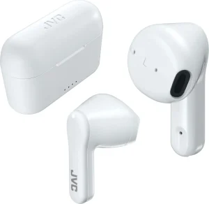 Jvc Cuffie Bluetooth Auricolari True Wireless In-Ear IPX4 per Musica e Chiamate colore Bianco - HA-A3T-WU