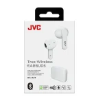 Jvc Cuffie Bluetooth Auricolari True Wireless In-Ear IPX4 per Musica e Chiamate colore Bianco - HA-A3T-WU