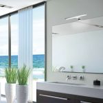 Lampada LED Kyra per bagno 600 mm cromata