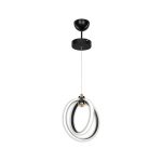 Lampada a sospensione Felicia due cerchi Led ASZ1591