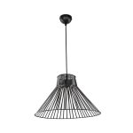 Lampada a sospensione Panama MDL4135 filo metallico nero
