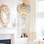 Lampada da soffitto a 3 luci  Miranda MDL3831 vetro e oro