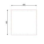 Lavello 50x50 Classic N24435AS