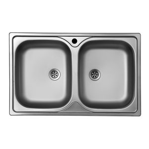 Lavello 79x50 Classic 170 incasso doppia vasca