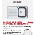 Lavello Classic 273 79x50 cm sinistro