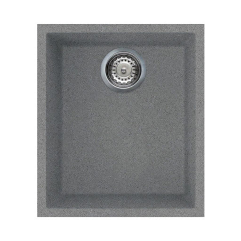 Lavello Smeg VZUM40TT 40x34 cm sottotop 1 vasca titanio