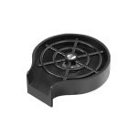 Lavello incasso SA3541 una vasca 75x45 cm. completo di accessori trattamento PVD acciaio nero