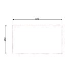 Lavello incasso cucina MP862V acciaio 86x50 cm due vasche